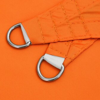 Schaduwdoek rechthoekig 2x2,5 m oxford stof oranje 6