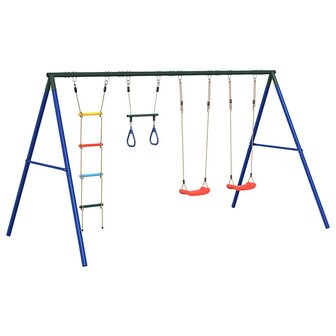 Schommelset met schommels, trapeze en ladder 2