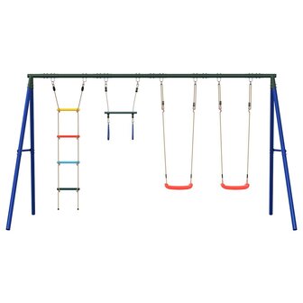 Schommelset met schommels, trapeze en ladder 3