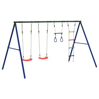 Schommelset met schommels, trapeze en ladder 5