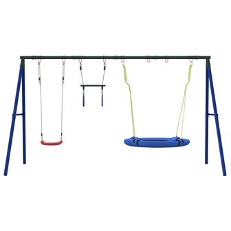 Schommelset met schommel, trapeze en nestschommel 3