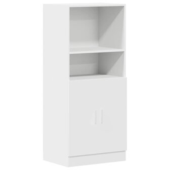 Keukenkast 57x41,5x131,5 cm bewerkt hout wit 2