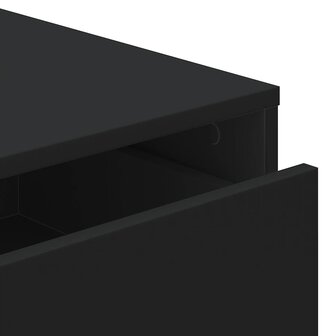 Ladekast 60x41x58 cm bewerkt hout zwart 8