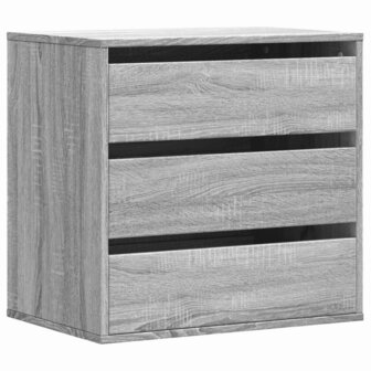 Ladekast 60x41x58 cm bewerkt hout grijs sonoma eikenkleurig 2