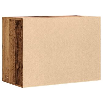 Ladekast 80x41x58 cm bewerkt hout oud houtkleurig 7