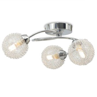 Plafondlamp met 3 LED-lampen G9 120 W 2