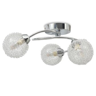 Plafondlamp met 3 LED-lampen G9 120 W 4