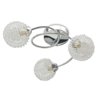 Plafondlamp met 3 LED-lampen G9 120 W 5