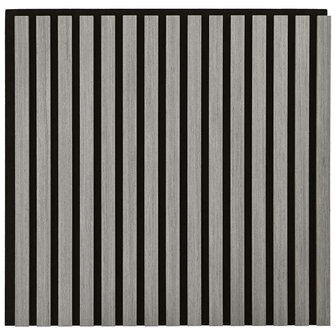 Akoestische wandpanelen 2 st latten 60,5x60 cm eikenfineer 6