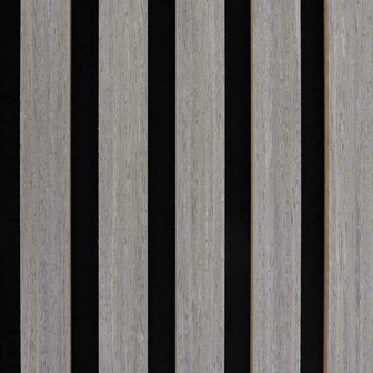 Akoestische wandpanelen 2 st latten 60,5x60 cm eikenfineer 9