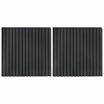 Akoestische wandpanelen 2 st latten 60,5x60 cm eikenfineer 2