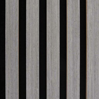 Akoestische wandpanelen 8 st latten 60,5x60 cm eikenfineer 9