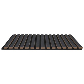 Akoestische wandpanelen 8 st latten 60,5x60 cm eikenfineer 4