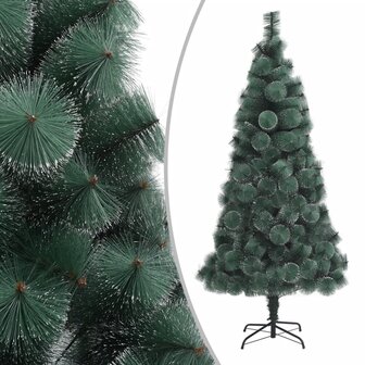 Kunstkerstboom met standaard 150 cm PET groen 1