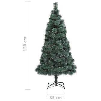 Kunstkerstboom met standaard 150 cm PET groen 7