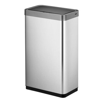 EKO Vuilnisbak met sensor Mirage X 80 L matzilverkleurig 2