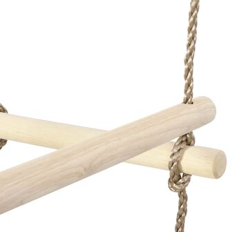 Touwladder 200 cm hout  5
