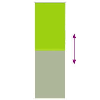 Rolgordijn verduisterend 85x210cm stofbreedte 80,7 cm polyester 9