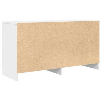 Tv-meubel 100x35x54 cm bewerkt hout wit 8