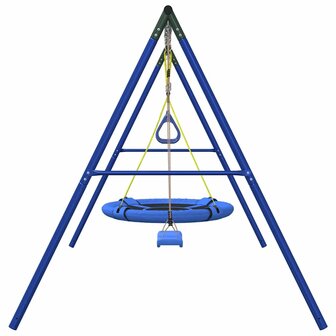Schommelset met schommel, trapeze en schotelschommel 4
