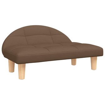 Hondenmand 70x52x30 cm stof bruin 2