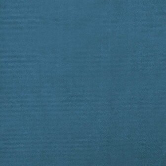 Hondenmand 70x40x24 cm fluweel blauw 6