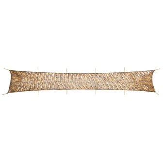 Camouflagenet met opbergzak 1038x137 cm zandkleurig 1