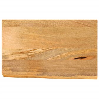 Tafelblad met natuurlijke rand 50x20x3,8 cm massief mangohout 1