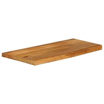 Tafelblad met natuurlijke rand 70x20x2,5 cm massief mangohout 2