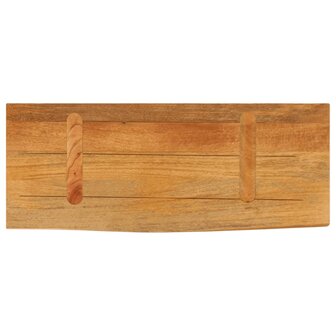 Tafelblad met natuurlijke rand 70x20x2,5 cm massief mangohout 5
