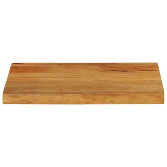 Tafelblad met natuurlijke rand 50x30x2,5 cm massief mangohout 3