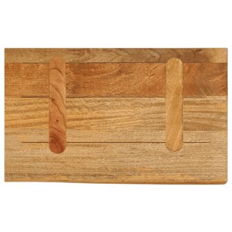 Tafelblad met natuurlijke rand 50x30x2,5 cm massief mangohout 5