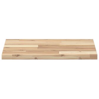 Tafelblad vierkant 40x40x2 cm massief acaciahout 4