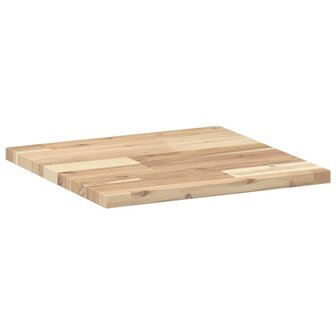 Tafelblad vierkant 40x40x2 cm massief acaciahout 5