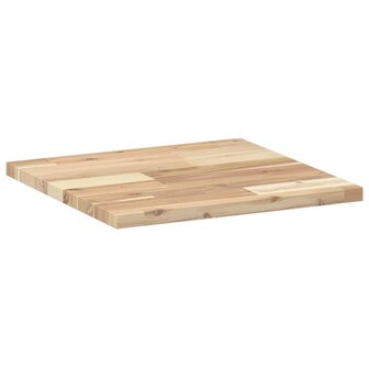 Tafelblad vierkant 40x40x2 cm massief acaciahout 7