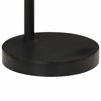 Bureaulamp 25 W E27 17x17x60 cm vintage zilverkleurig 7