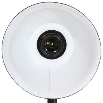 Bureaulamp 25 W E27 17x17x50 cm zwart 6