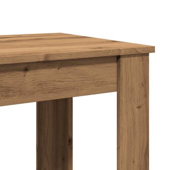 Bartafel 102x50x103,5 cm bewerkt hout artisanaal eikenkleurig 7