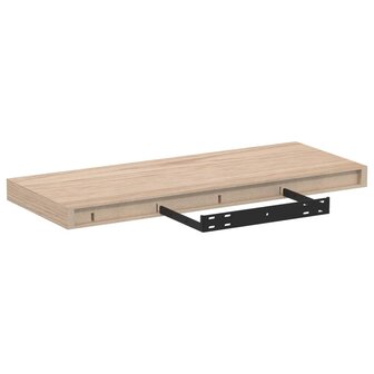 Wandschap 60x23,5x4 cm bewerkt hout 5