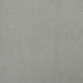 Hondenmand 70x52x30 cm fluweel lichtgrijs 6