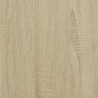 Tv-meubel 80x31x39,5 cm bewerkt hout metaal sonoma eikenkleurig 9