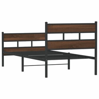 Bedframe met hoofdbord en voetbord zonder matras 80x200 cm 6