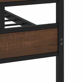 Bedframe met hoofdbord en voetbord zonder matras 80x200 cm 7