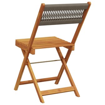 Bistrostoelen 2 st massief acaciahout en touw grijs 7