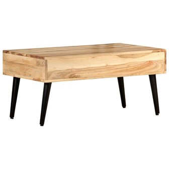 Salontafel 88x50x42 cm massief acaciahout 3