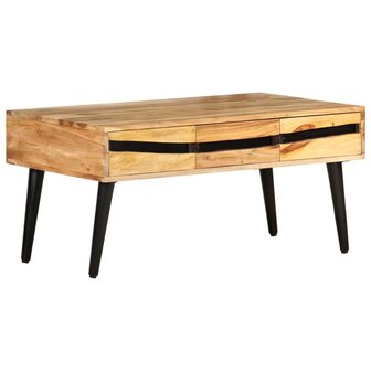 Salontafel 88x50x42 cm massief acaciahout 9