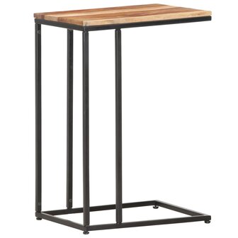 Bijzettafel 35x45x65 cm massief hout 1