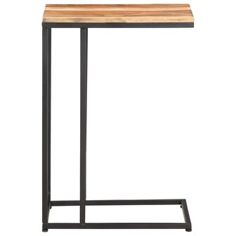 Bijzettafel 35x45x65 cm massief hout 2