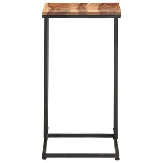 Bijzettafel 35x45x65 cm massief hout 4