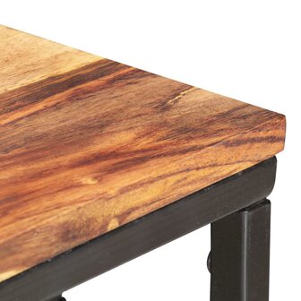 Bijzettafel 35x45x65 cm massief hout 5